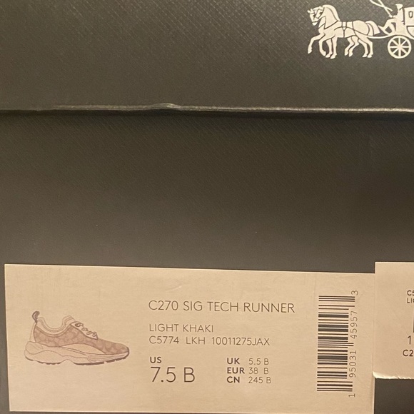 Coach C270 Runners (size 7.5 womens) - Picture 9 of 9